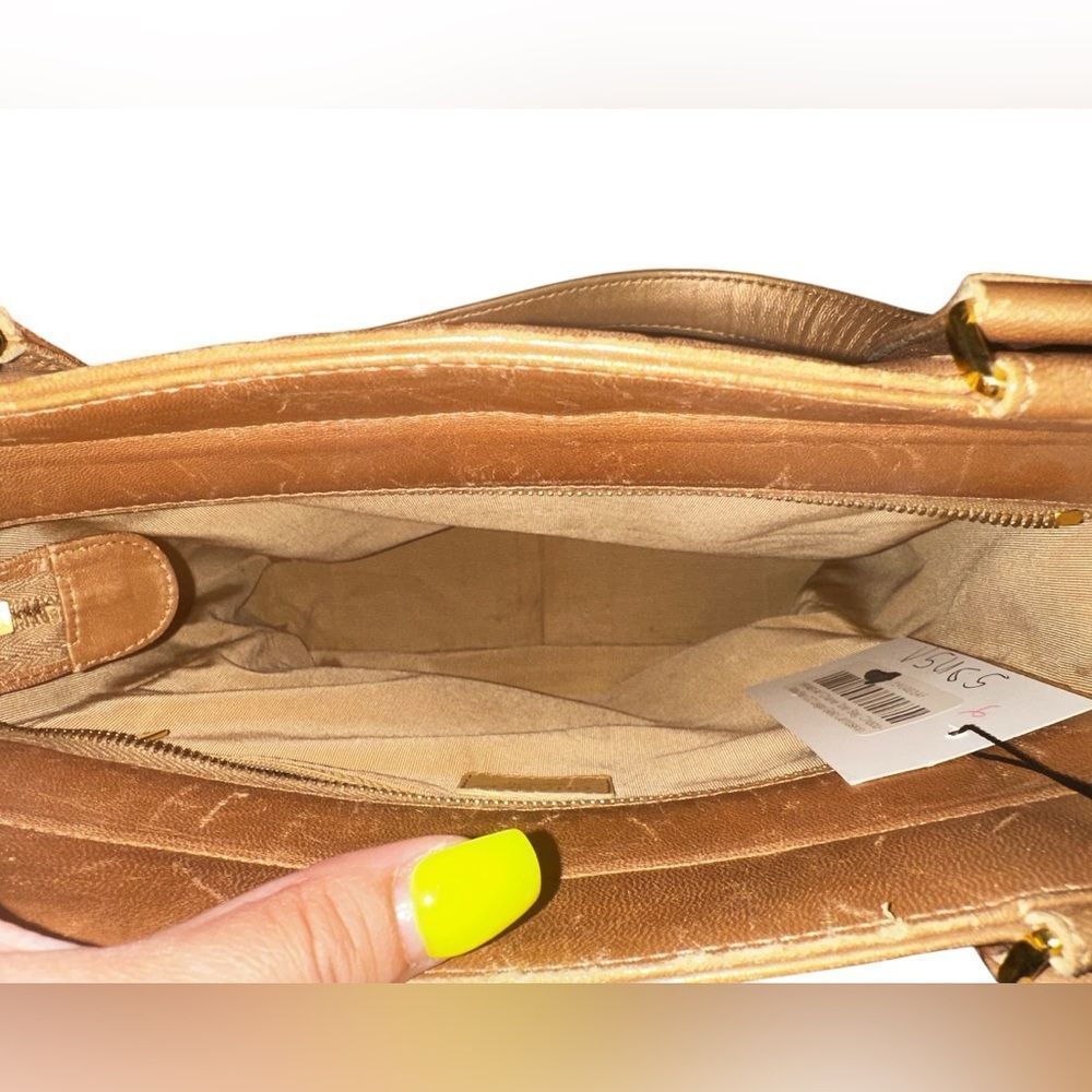 Chanel Gold Quilted Tote Bag - Picture 8 of 14